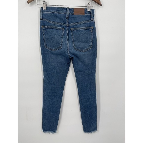 Madewell Women's 10" High Rise Skinny Jeans Button‎ Fly Light Wash 25P - Picture 4 of 8
